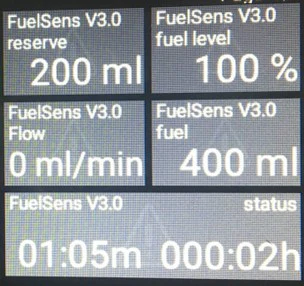 Live Telemetry Fuel Gauge for Combustion & Turbine Engines from Smoke Systems Fuel Sensor (S) 20 - 150ml/min) for upto 100N Turbines - Image 2