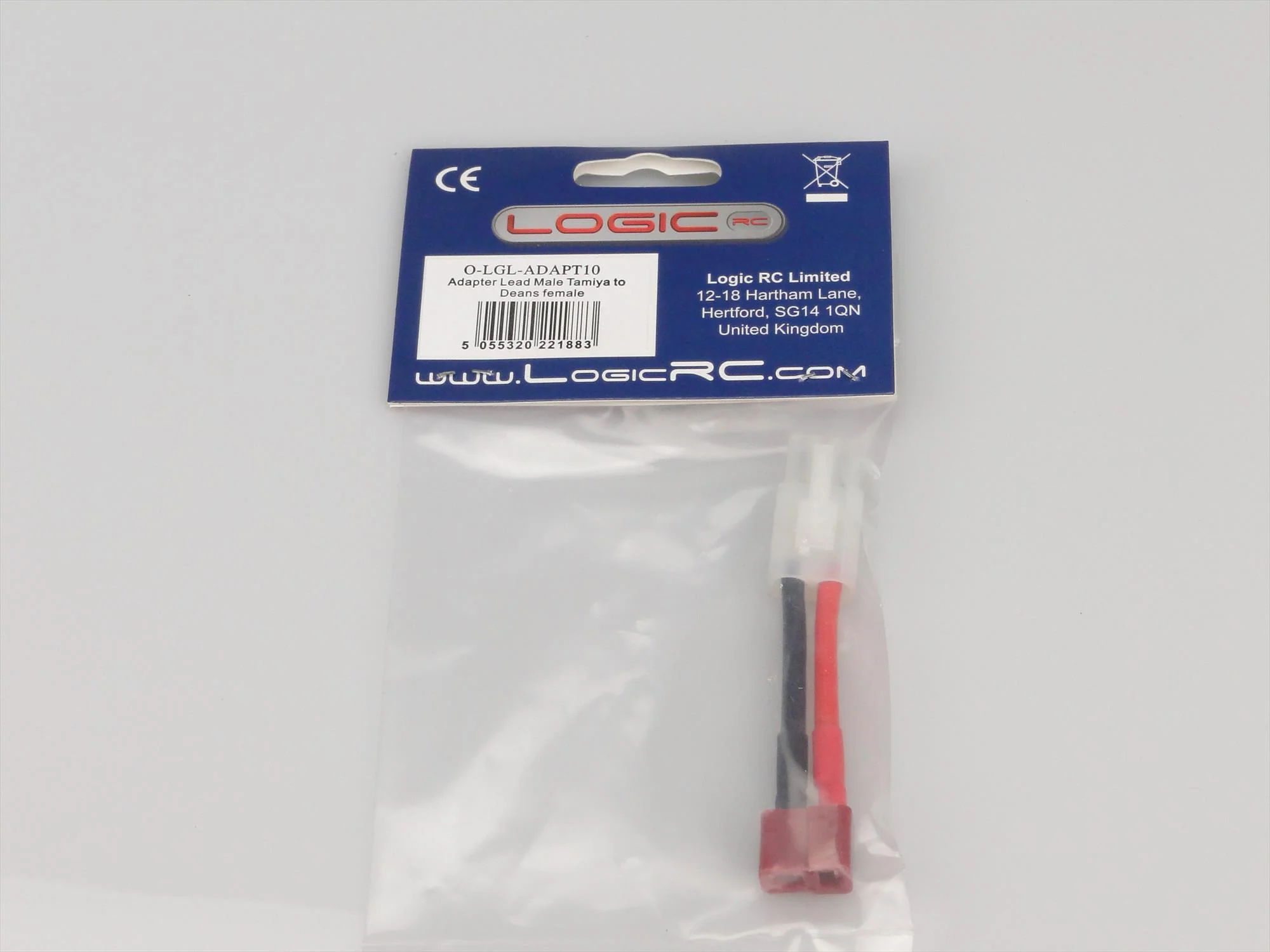 Logic Adapter Lead Male Tamiya to Deans Female O-LGL-ADAPT10