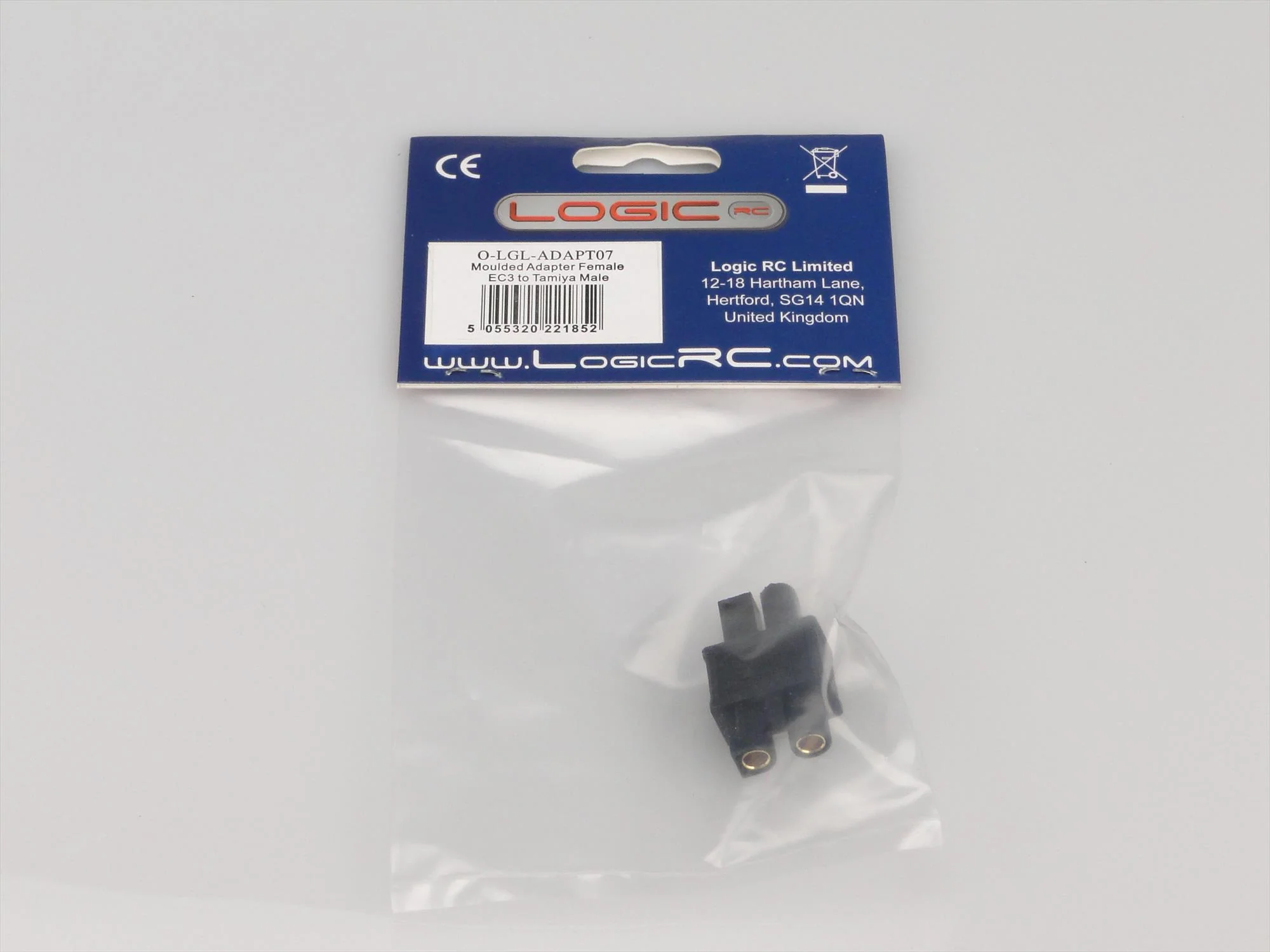 Logic Moulded Adapter Female EC3 to Tamiya Male O-LGL-ADAPT07