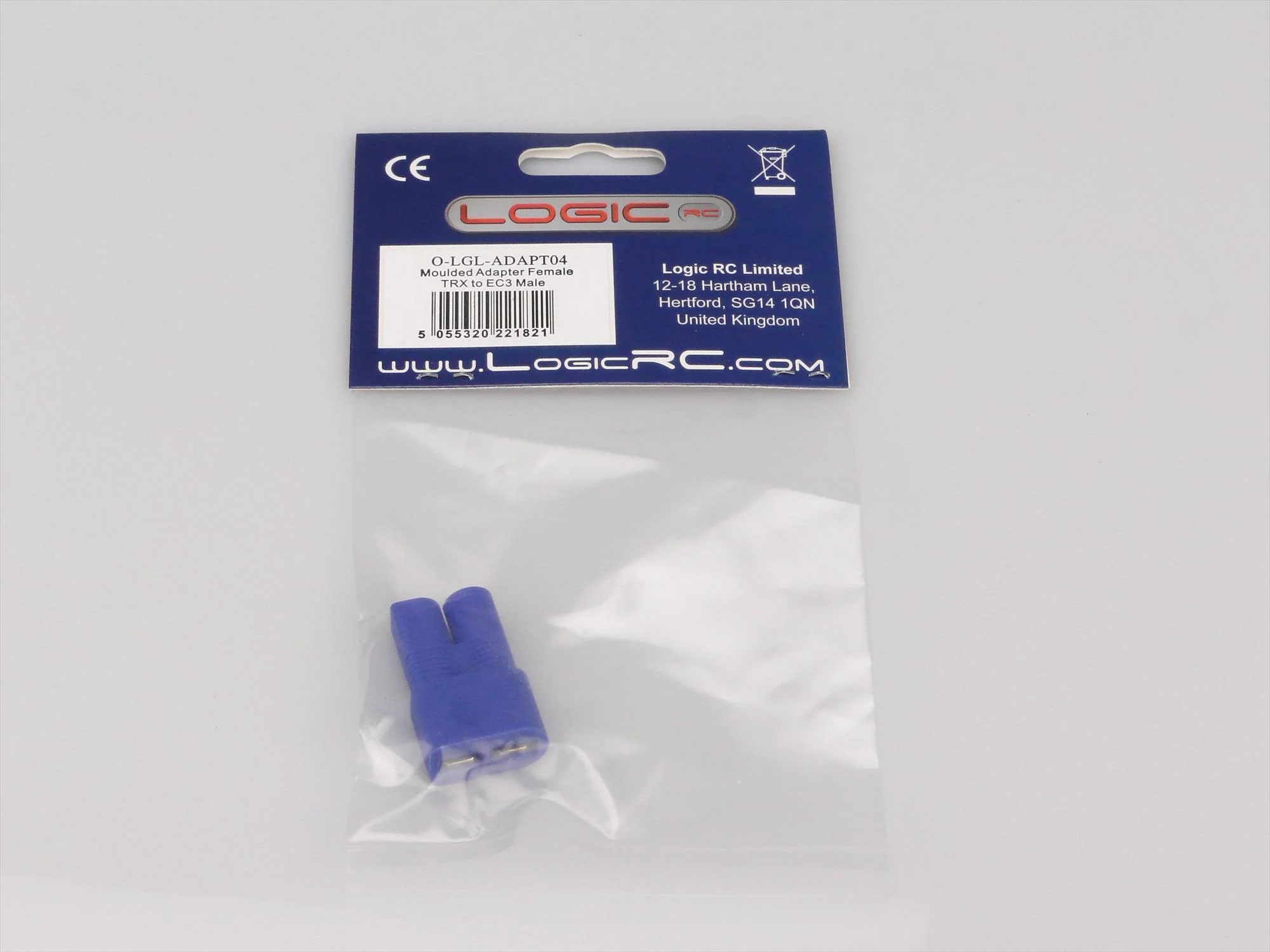 Logic Moulded Adapter Female TRX to EC3 Male O-LGL-ADAPT04