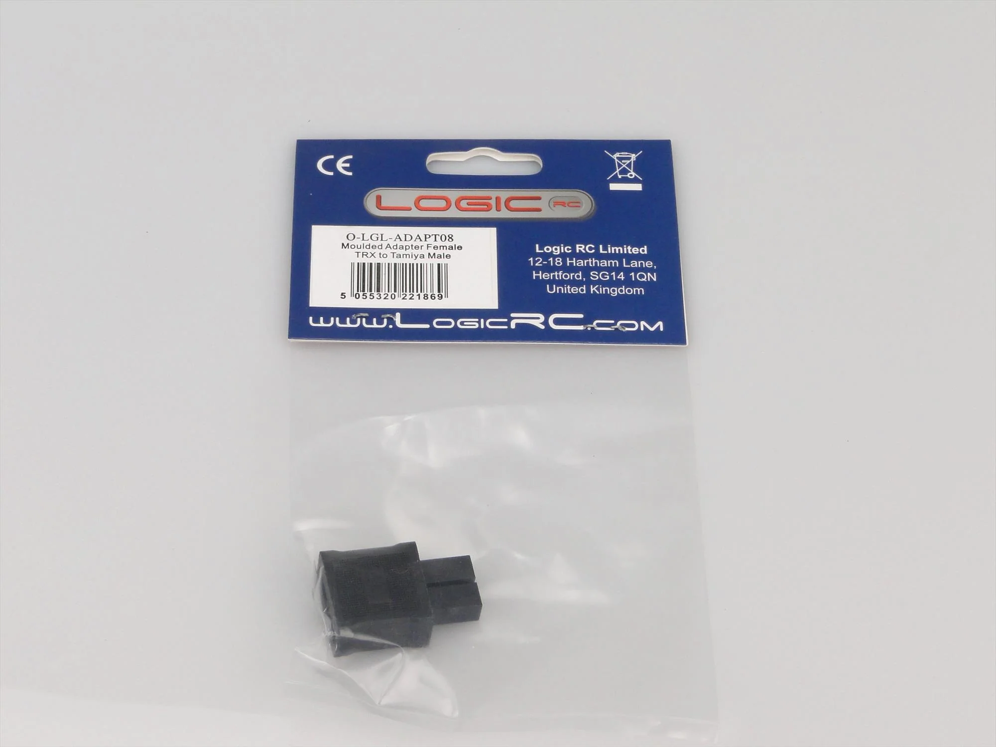 Logic Moulded Adapter Female TRX to Tamiya Male O-LGL-ADAPT08