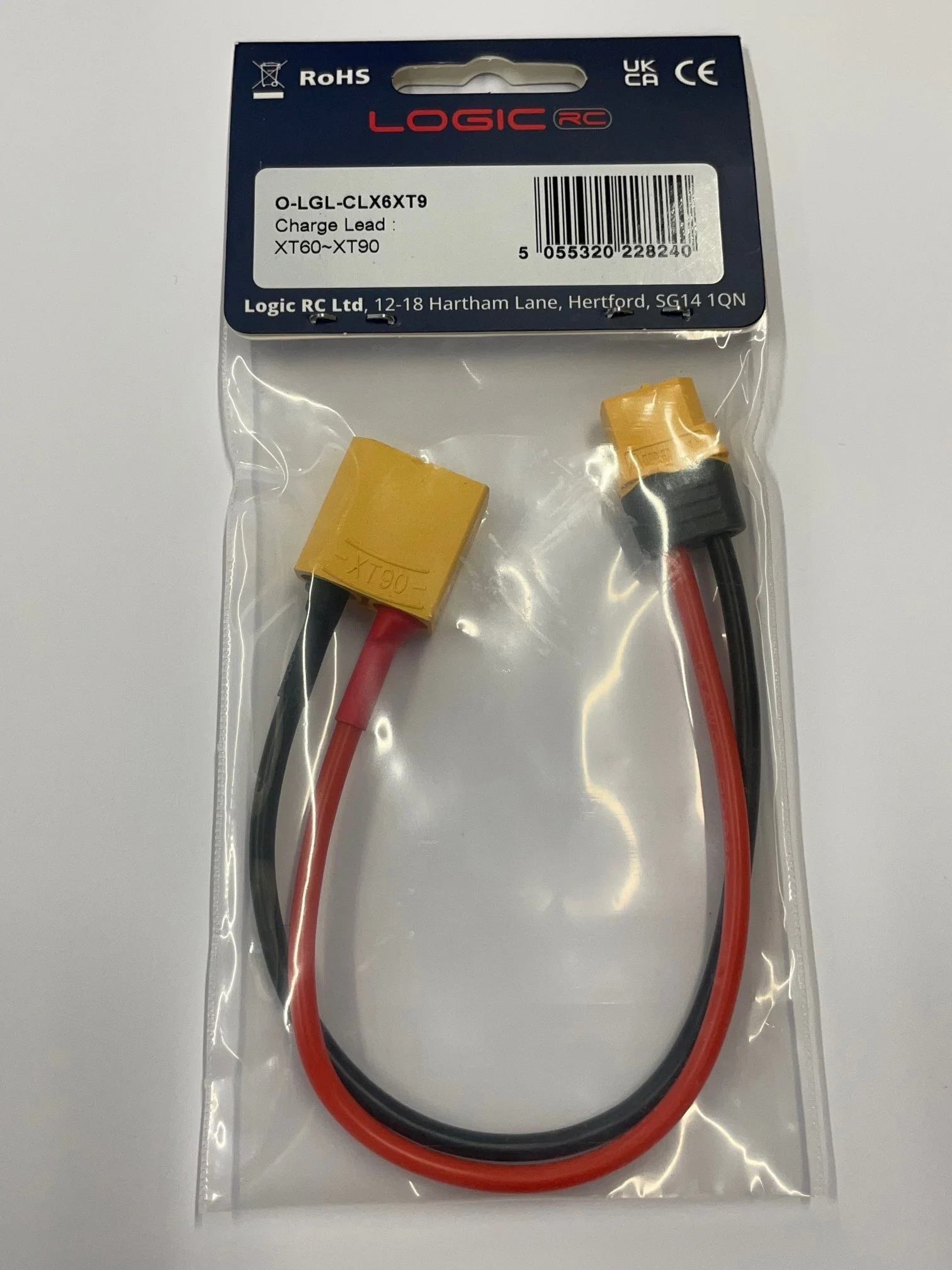 Logic RC Charge Lead : XT60 - XT90 O-LGL-CLX6XT9