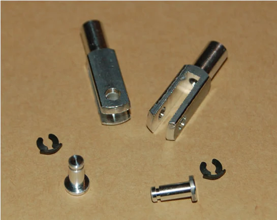 M3 Aluminium Alloy Clevis Pair