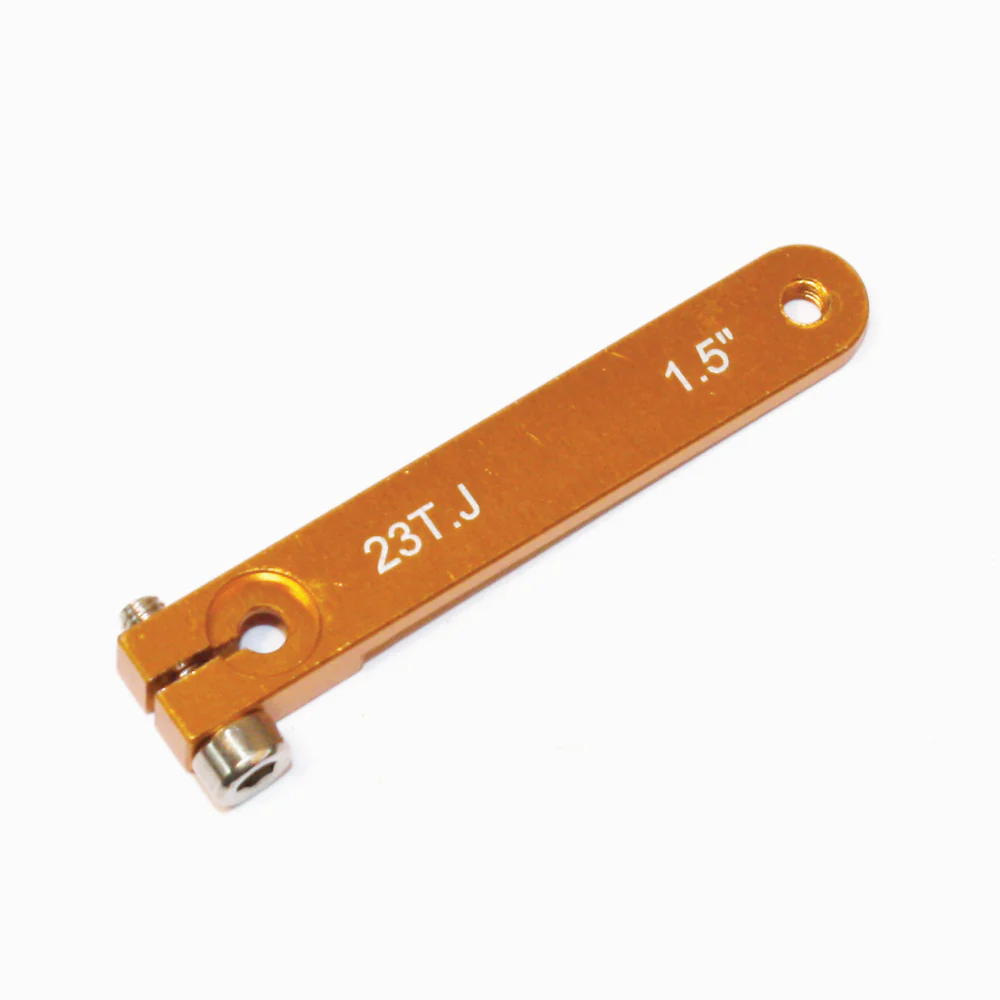 MacGregor JR / Spektrum Aluminium Servo Arm 1.5in M3 (GOLD) ACC0078