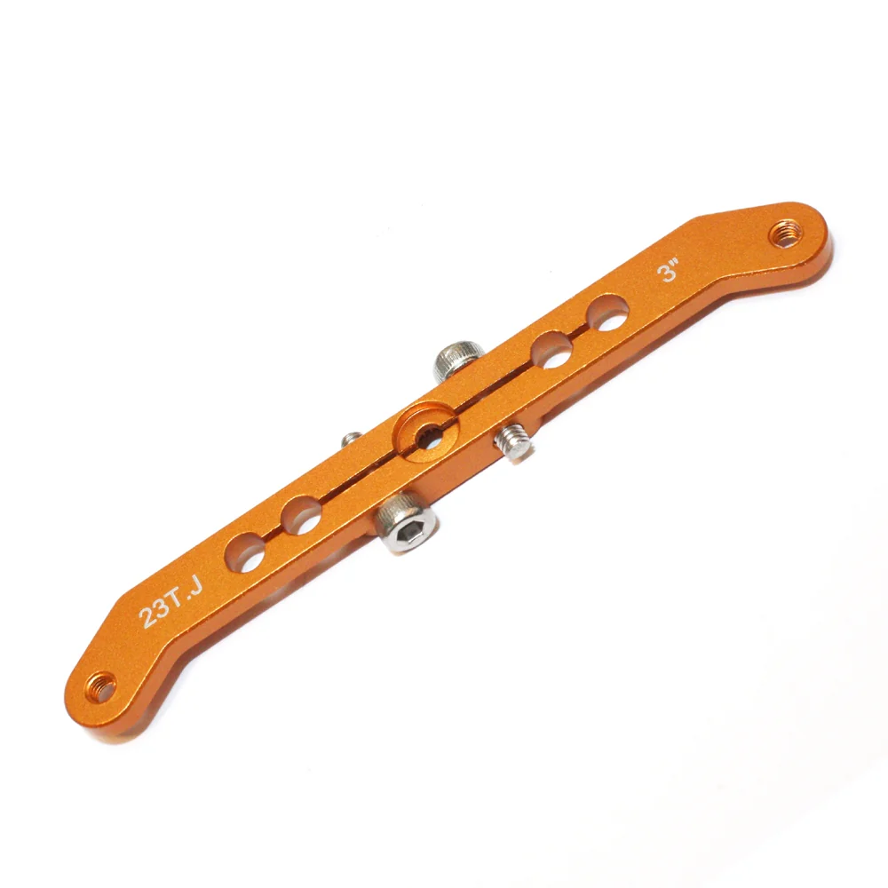 MacGregor JR / Spektrum Offset Aluminium Double Servo Arm 3in M3 Gold ACC0024