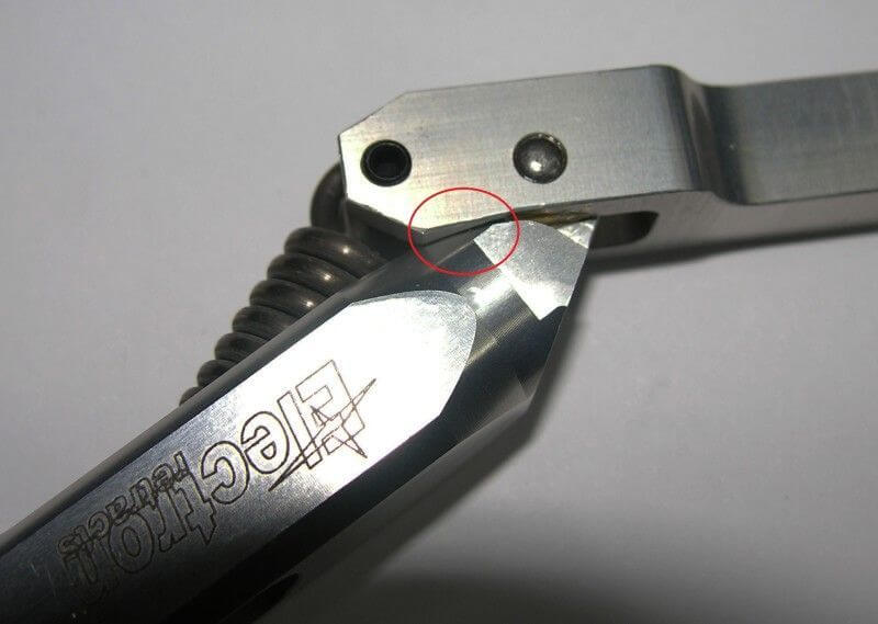 Electron Main Leg Pair 129mm Long 8mm Pin (without wheel) from Electron Retracts - Image 2