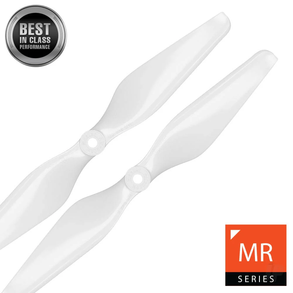 Master Airscrew 10x4.5" MR Propeller Set (x2) - White