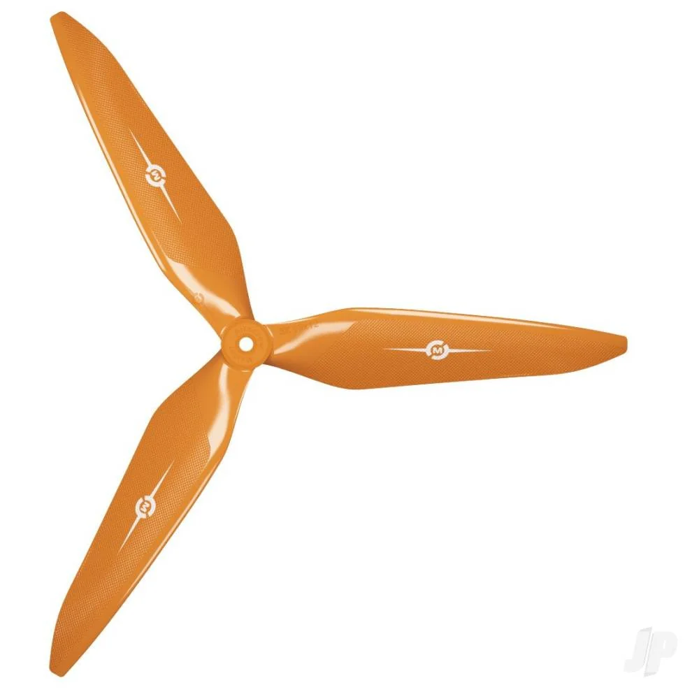 Master Airscrew 11x10" 3X Power X-Class Giant Racing Drone Propeller (CCW) - Orange