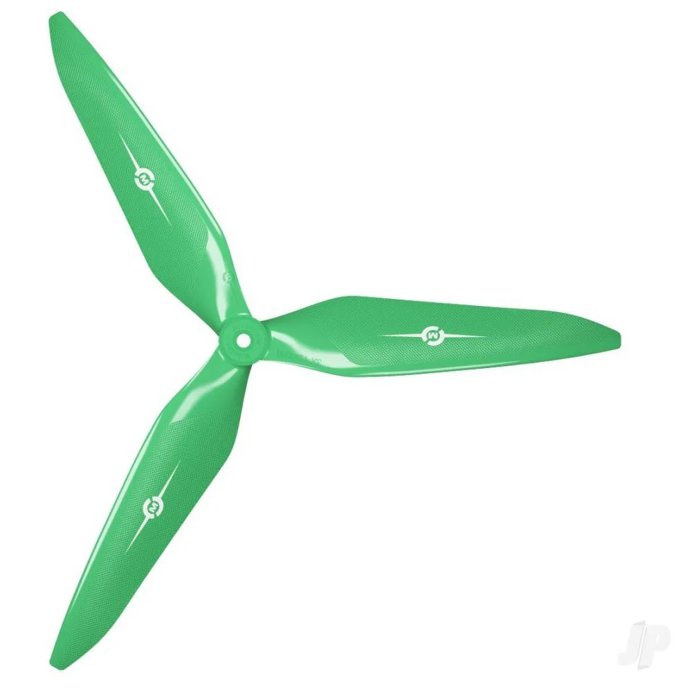 Master Airscrew 13x12" 3X Power X-Class Giant Racing Drone Propeller (CW) - Green
