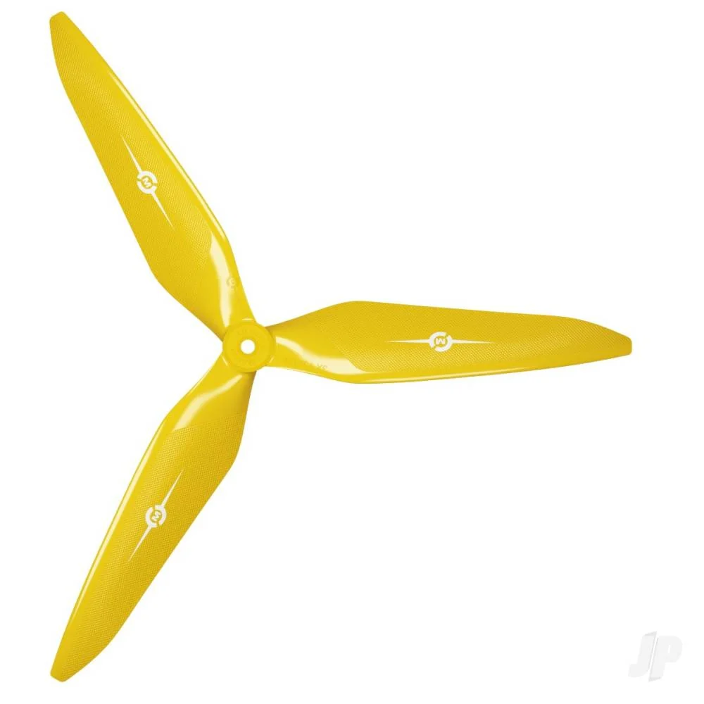 Master Airscrew 13x12" 3X Power X-Class Giant Racing Drone Propeller (CW) - Yellow