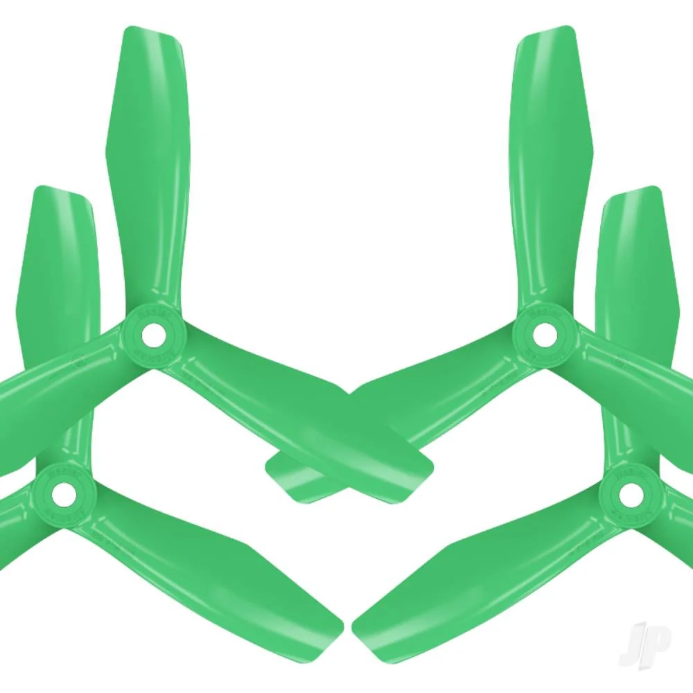 Master Airscrew 6x4.5" BN 3-Blade FPV Propeller Set (x4) - Green