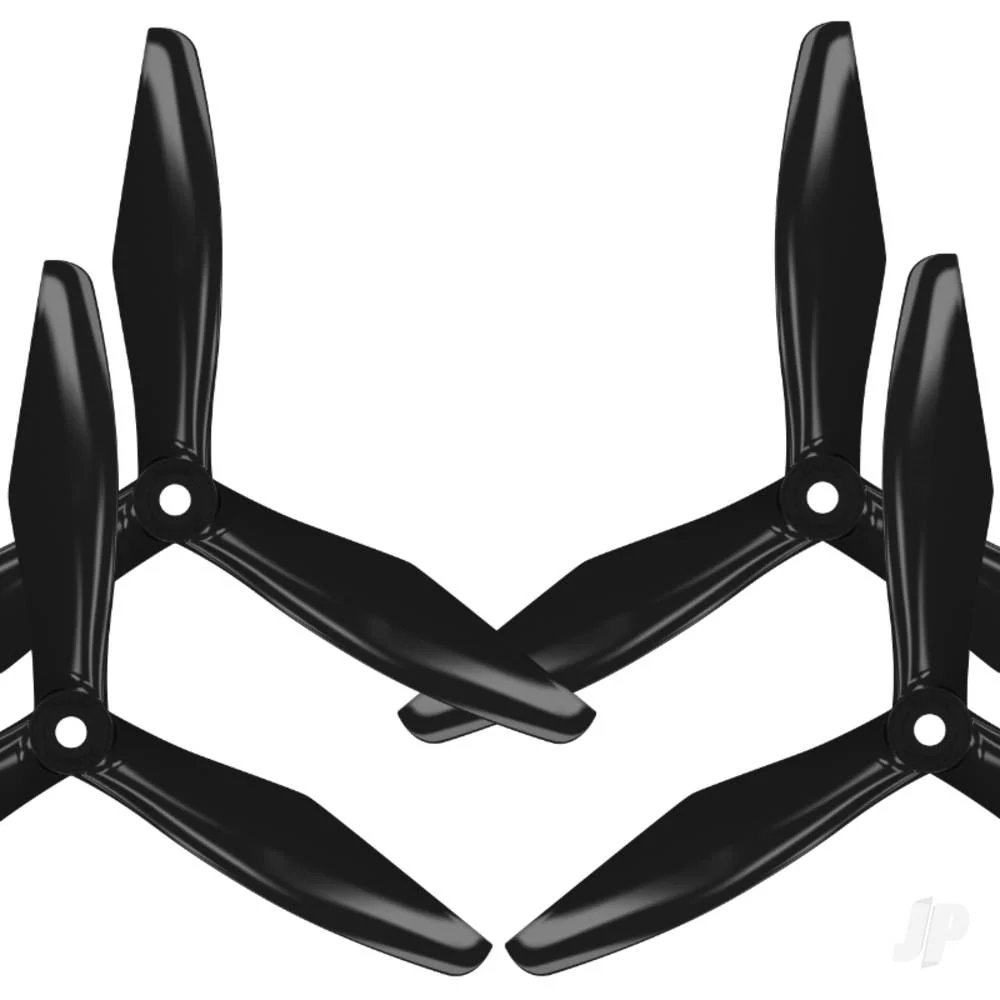 Master Airscrew 6x4.5" RS 3-Blade FPV Propeller Set (x4) - Black