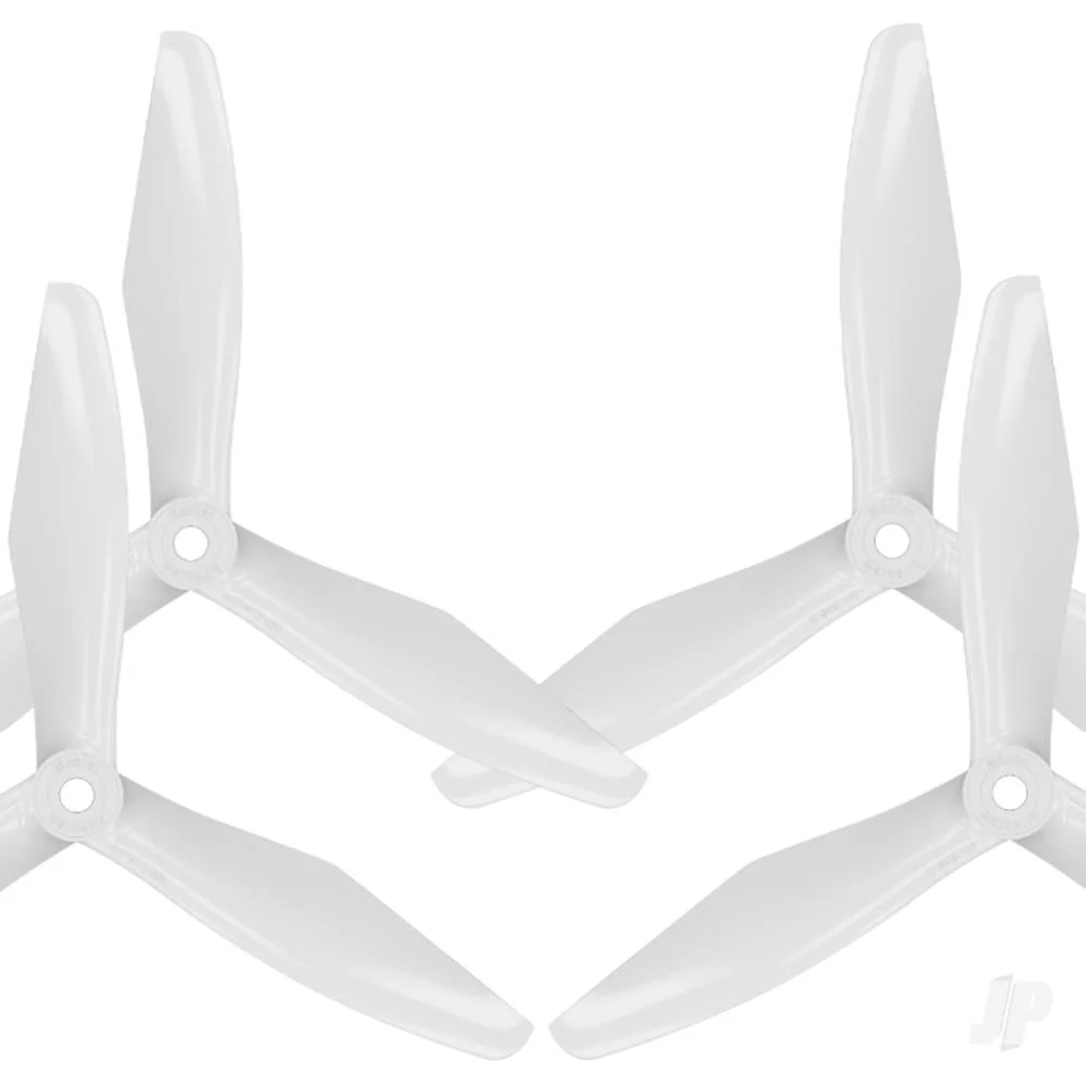 Master Airscrew 6x4.5" RS 3-Blade FPV Propeller Set (x4) - White