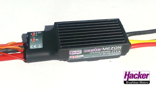 MasterMezon 120 lite ESC with 8a Bec from Jeti Hacker 11079120