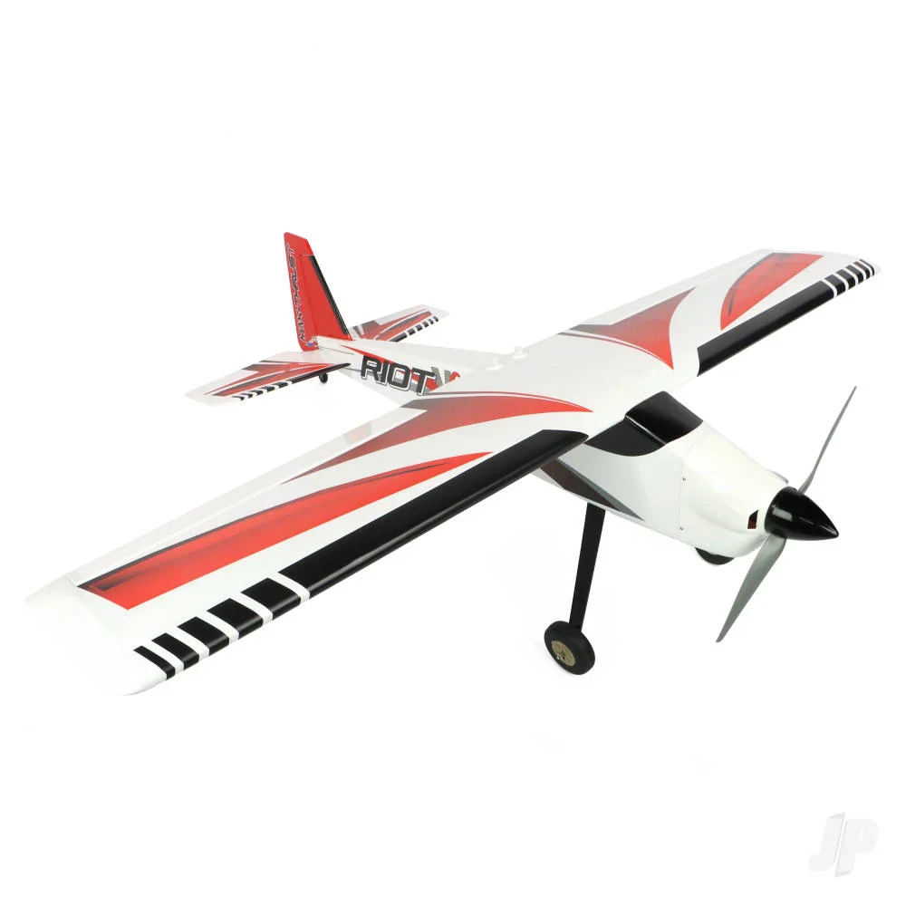Max-Thrust Riot, Balsa Pro-Built (7.5-8.5cc / 4s) 1.38m / 54in, Red MAXB-RIOT-R - Image 3