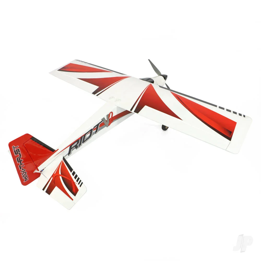 Max-Thrust Riot, Balsa Pro-Built (7.5-8.5cc / 4s) 1.38m / 54in, Red MAXB-RIOT-R - Image 4