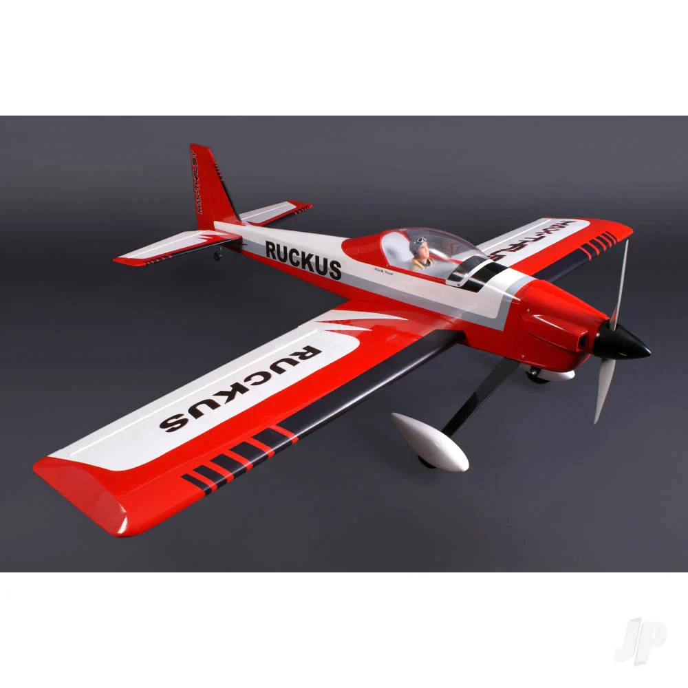 Max-Thrust Ruckus, Balsa Pro-Built (7.5 - 8.5cc / 4s) 1.38m / 54in, Red MAXB-RUCKUS-R - Image 3