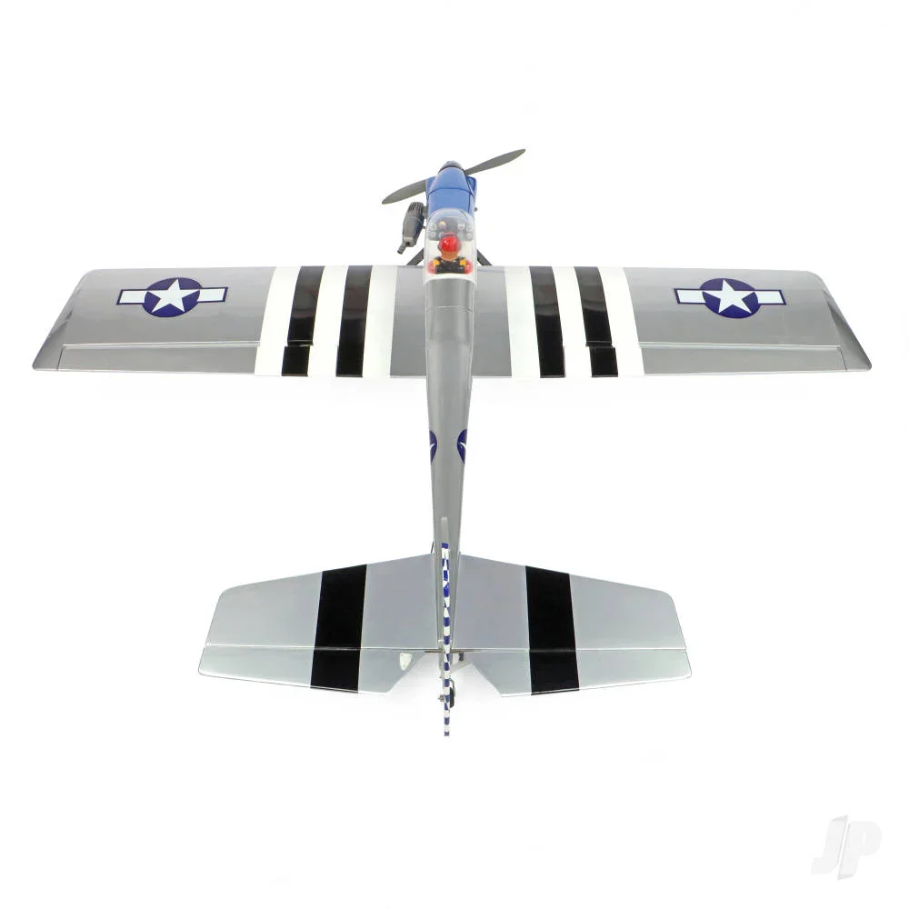 Max-Thrust Ruckus, Balsa Pro-Built (7.5 - 8.5cc / 4s) 1.38m / 54in, P-51 MAXB-RUCKUS-P51 - Image 4