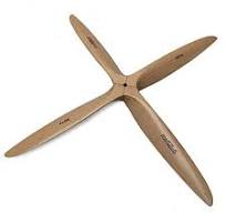 Menz 23x8" 4-Blade Wooden Propeller MEN23080-1