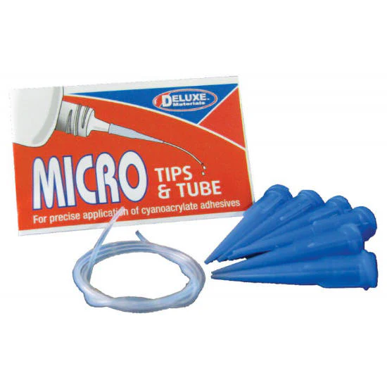 Micro Tips & Tube (Pack of 6) AC9 from Deluxe Materials