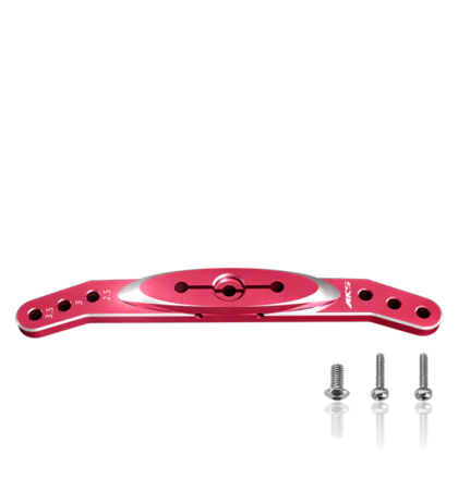 MKS Aluminium Double Offset Servo Horn (L: 2.5/3/3.5 in) O0002019-4 For HV9767/9780, HV737/747