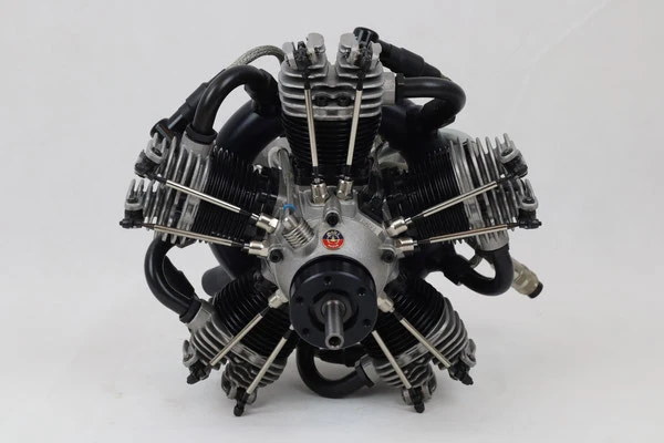 Moki 180 Radial 5 Cylinder Engine With Exhaust Collector - Image 3