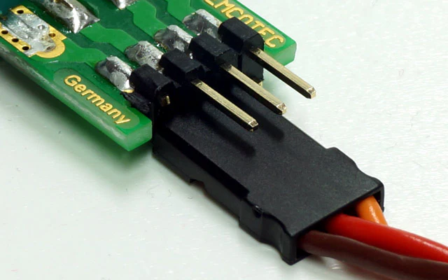 6 Pin MPX Connector with pin strip, plug & socket from Emcotec A85400 - Image 4