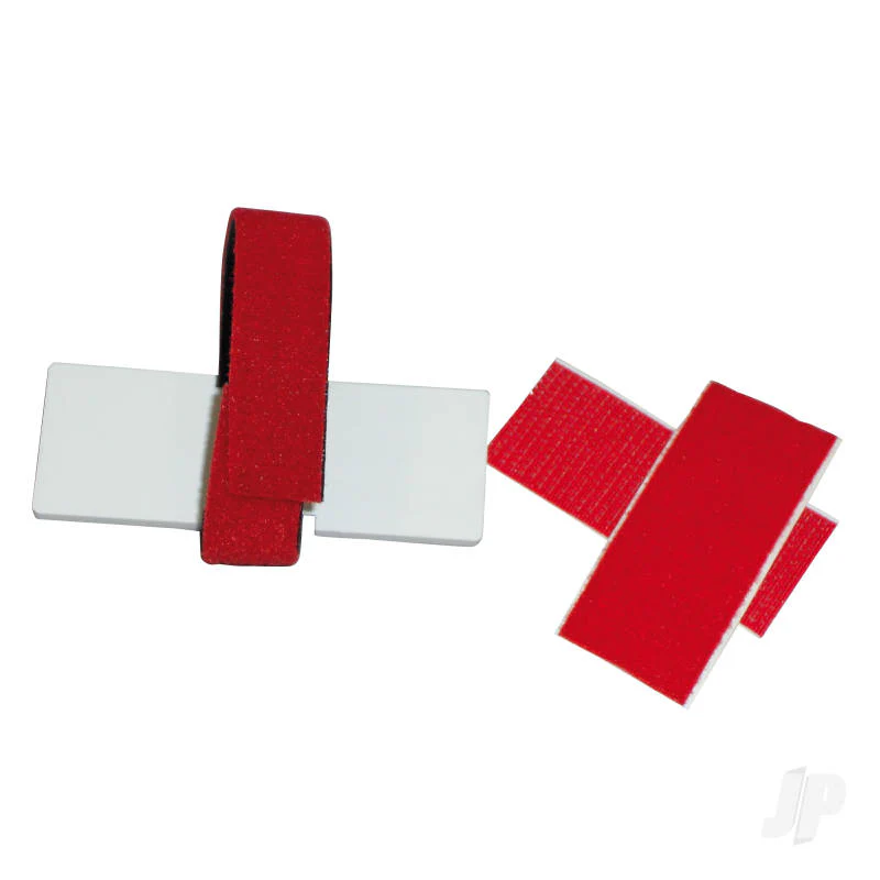 Multiplex battery holder with hook-and-loop strap MPX725115