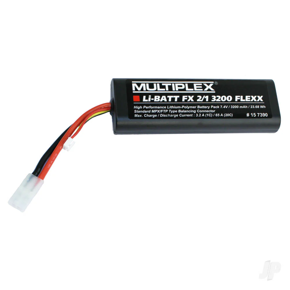Multiplex LI-BATT FX 2/1-3200 7.4V Flexx 157390 25157390