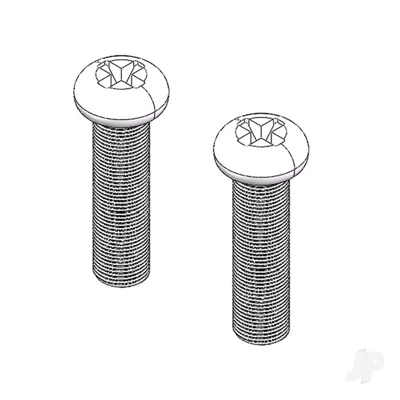 Multiplex Nylon wing screws FunCub XL MPX224444