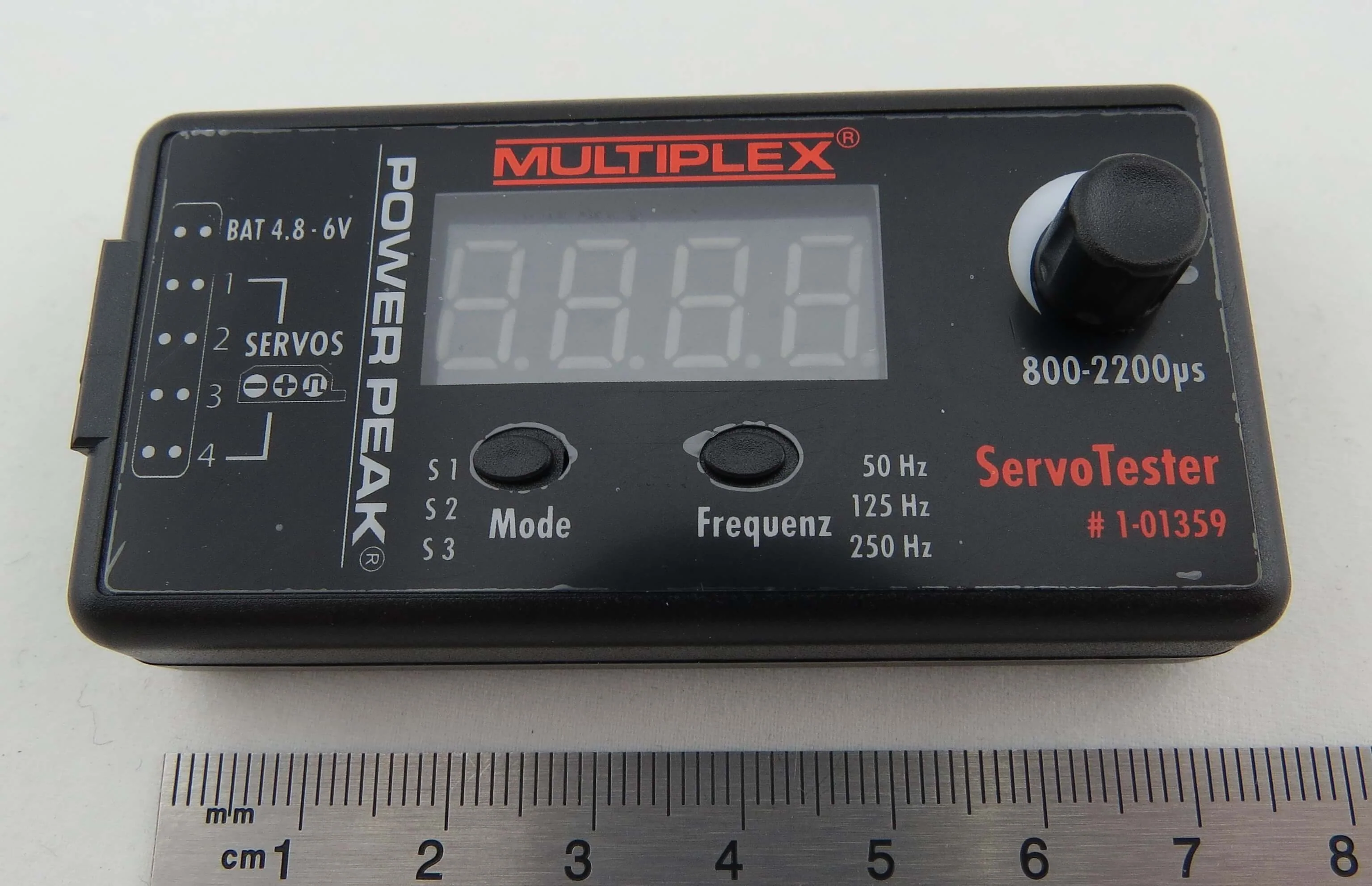 Multiplex Servo Tester MPX1-01359 - Image 3