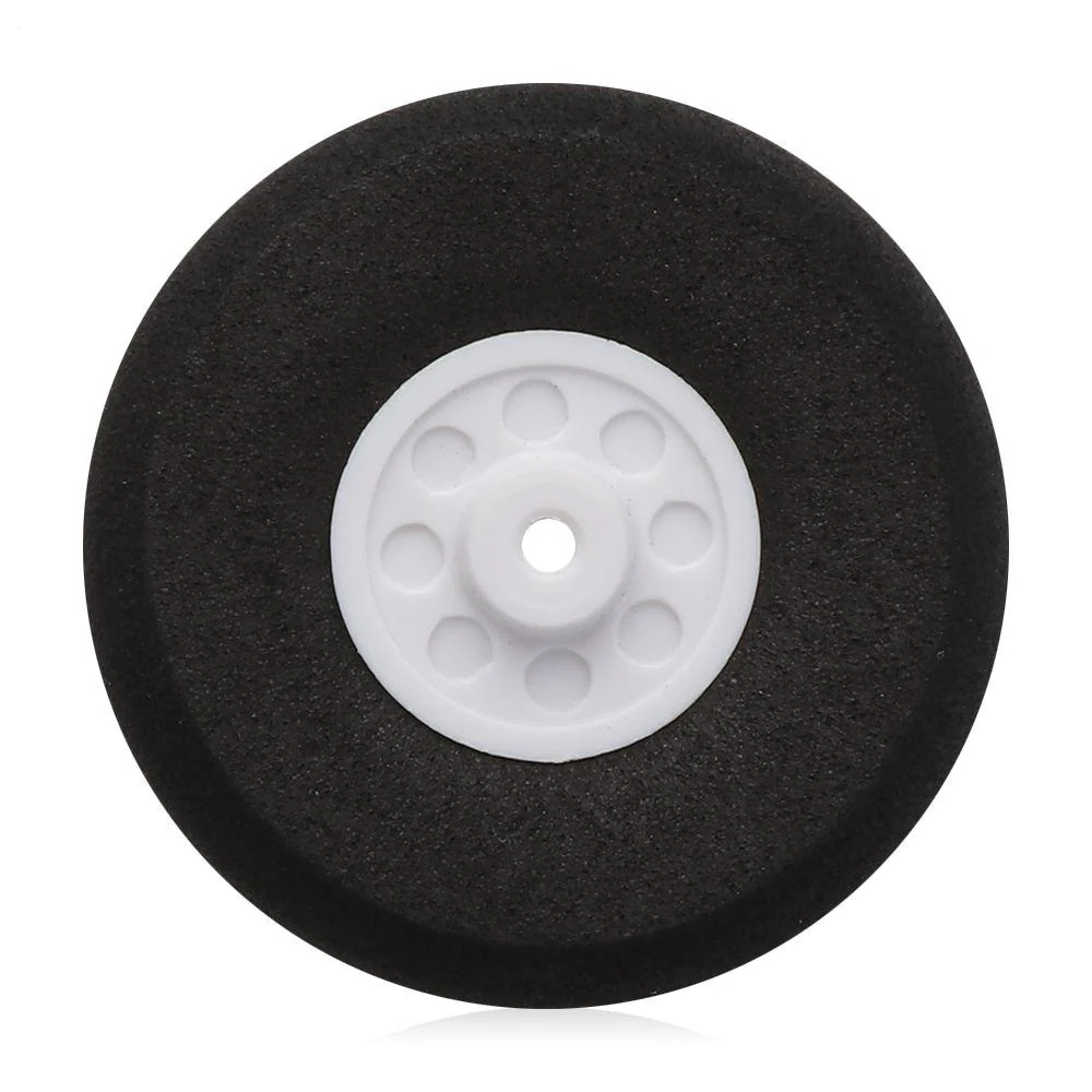 Nexus 65mm Foam Wheel with White Plastic Hub for 3.2mm (1/8) Axle