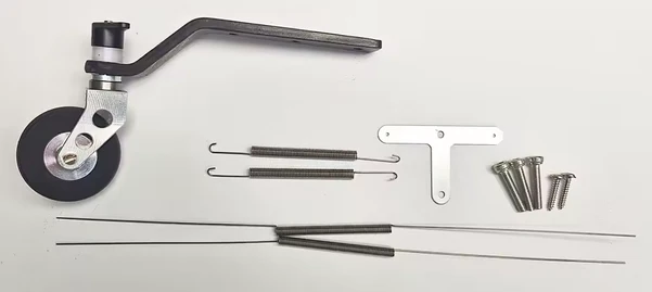 Nexus Carbon Fibre Tail Wheel Landing Gear for 20-40cc Spring Style