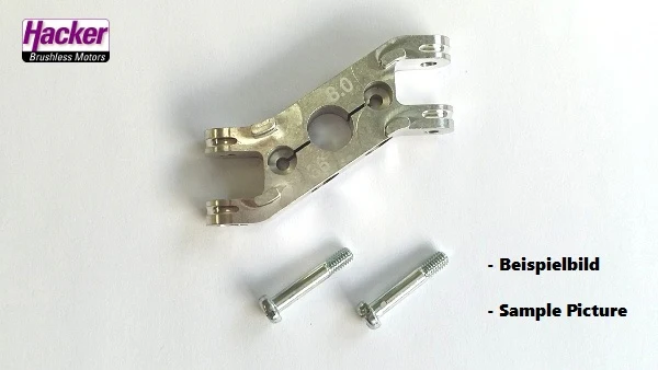 Offset Clamping Middle Part for Folding Prop 41/8mm with 6mm Hole from Hacker 19940200 - Image 3
