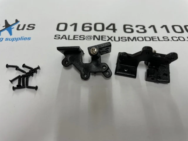 Offset Door Hinges 30 x 16mm PK2 Black X2003 - Image 2