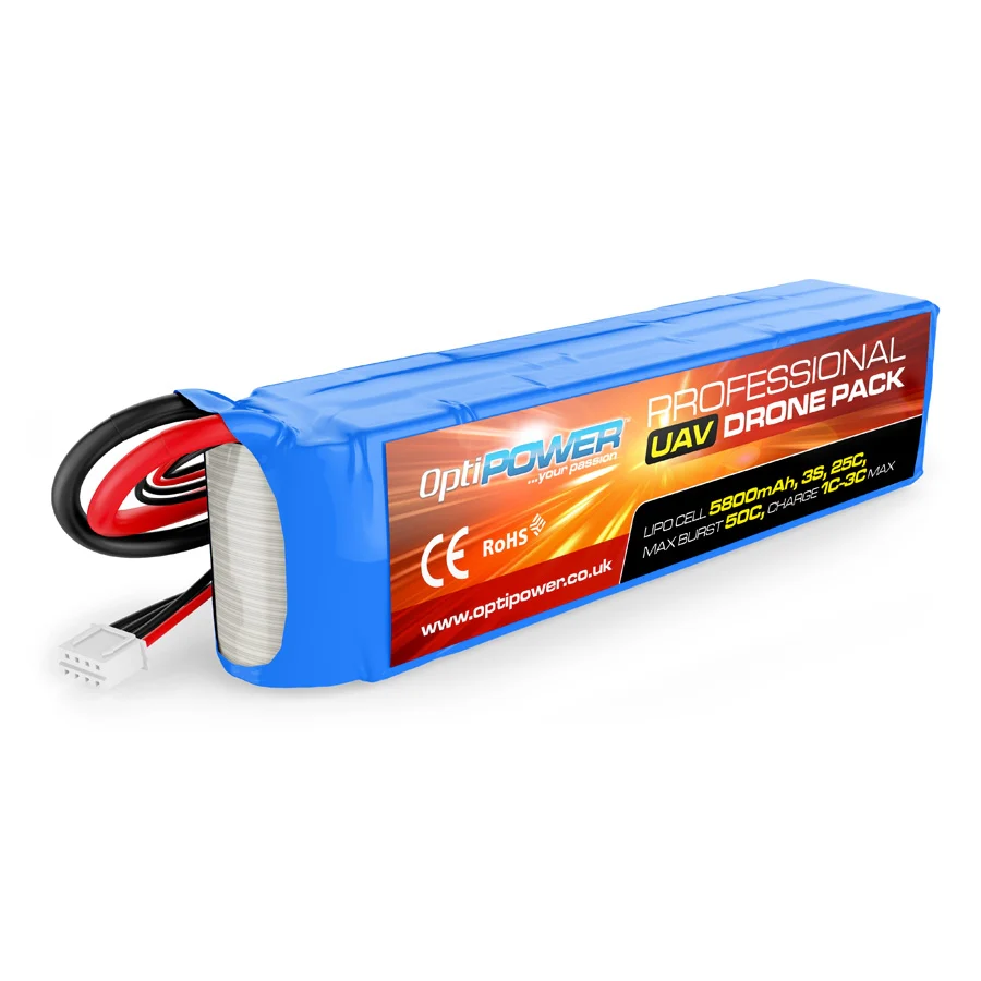 Optipower 3S 5800mAh Pro UAV Lipo Battery OPR58003S