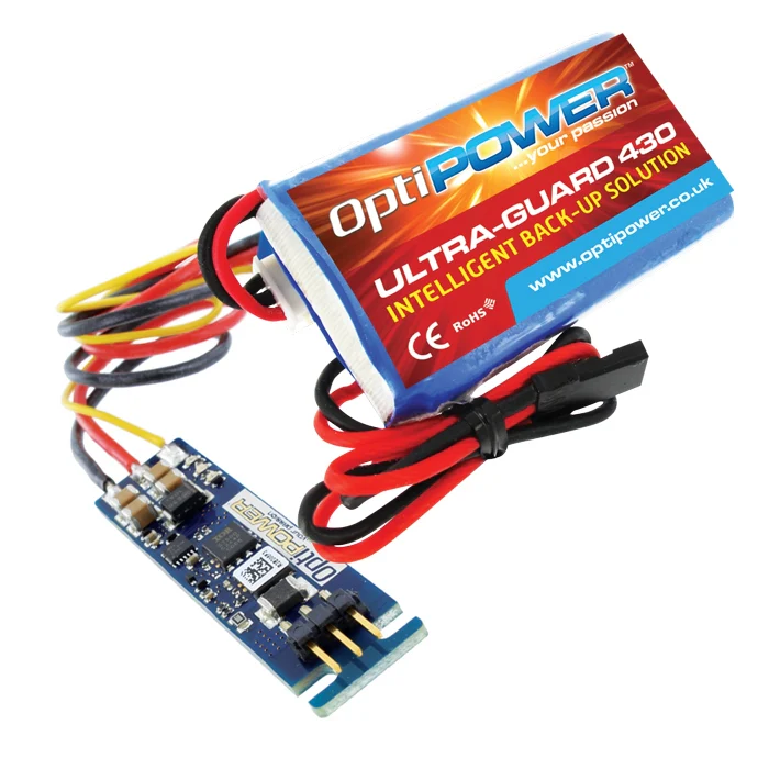 Optipower BEC Guard & Ultra Guard Super BEC Combo Back Up System OPRBG002