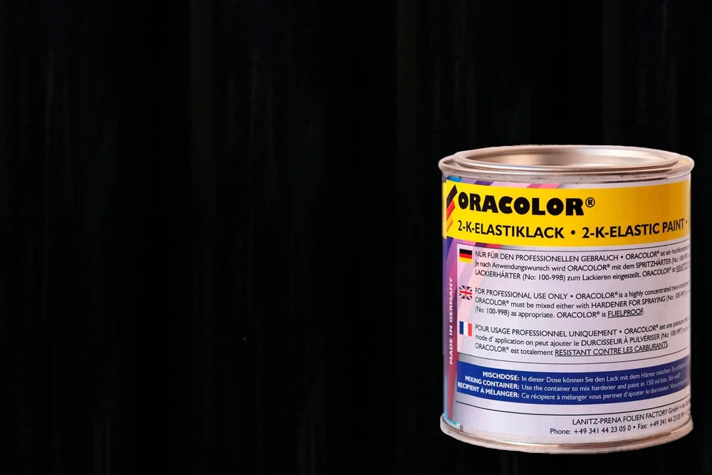 ORACOLOR for ORACOVER 2-K-Elastic Varnish Black Paint (100ml) from Oracover 121-071