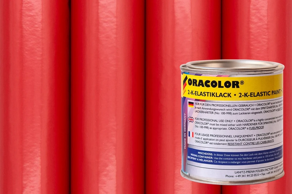 ORACOLOR for ORACOVER 2-K-Elastic Varnish Ferrari Red Paint (100ml) from Oracover 121-023