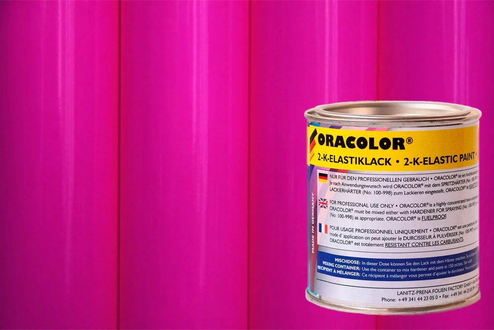 ORACOLOR for ORACOVER 2-K-Elastic Varnish Fluorescent Pink Paint (160ml) from Oracover 121-014
