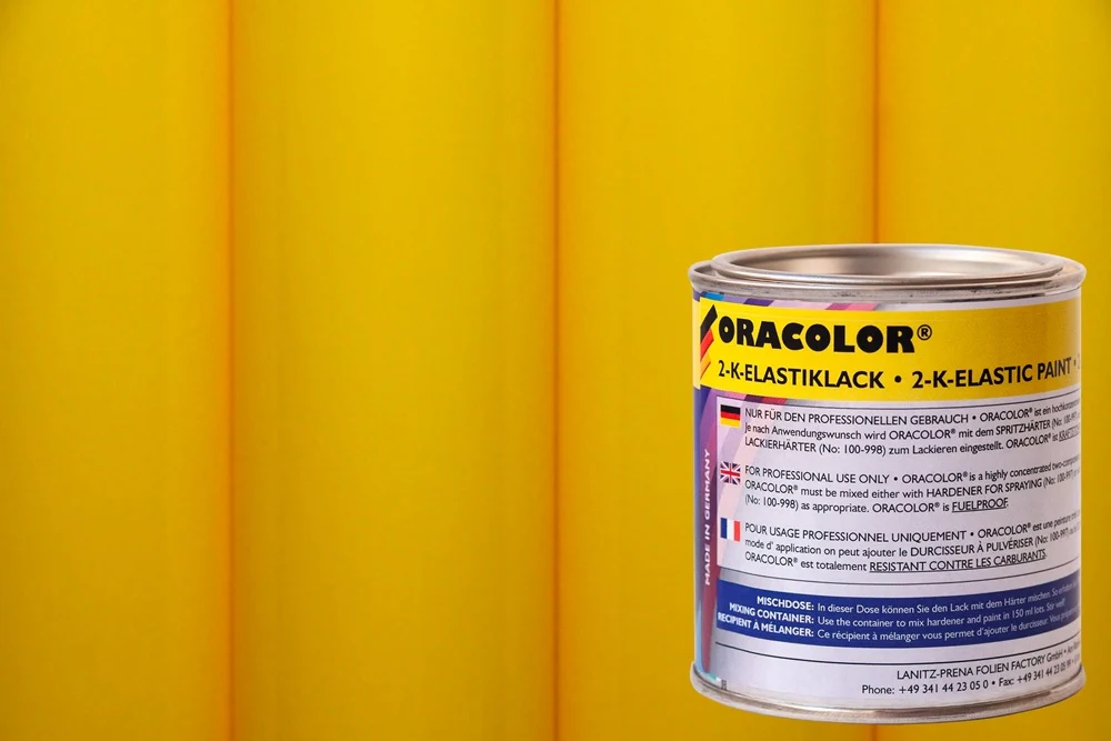 ORACOLOR 2-K-Elastic Varnish Scale Yellow Paint (100ml) from Oracover 122-033