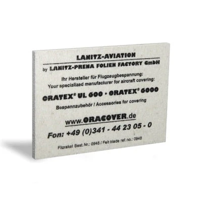 Oracover Oratex Felt Blade (10x14cm) (0948) 5523450 - Image 2