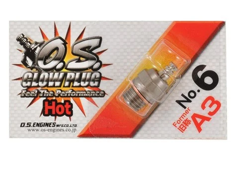 OS6 Engine Glowplug No 6 (A3) Hot L-OS71605300