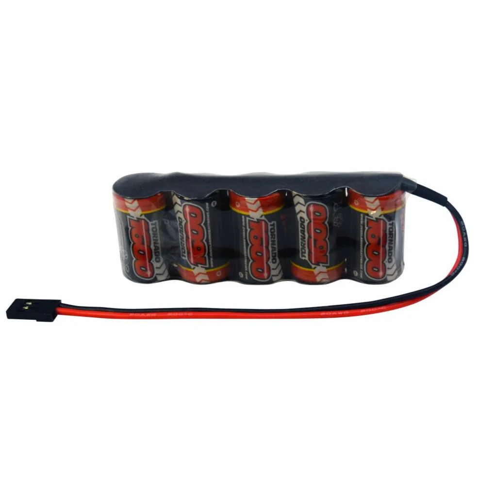 Overlander 2/3 AF 1600mAh 6V Flat Premium Sport NiMH Battery - JR Connector 1745