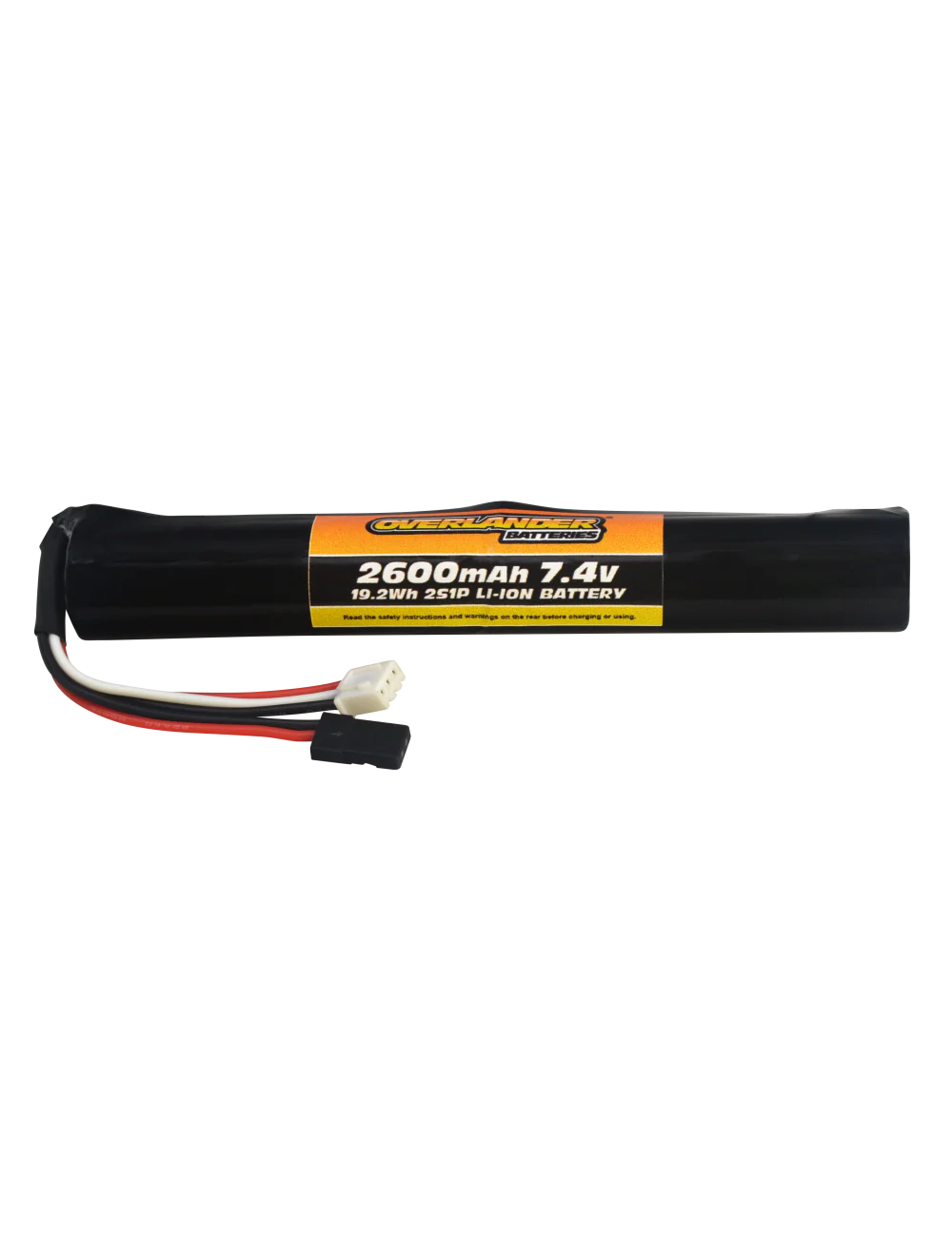 Overlander 2600mAh 7.4V 2S Config 3 Li-Ion Battery 3413