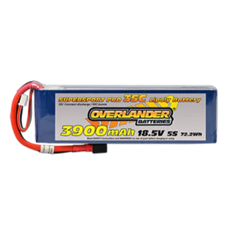 Overlander 3900mAh 18.5V 5S 35C Supersport Pro LiPo Battery 3191 - Image 3