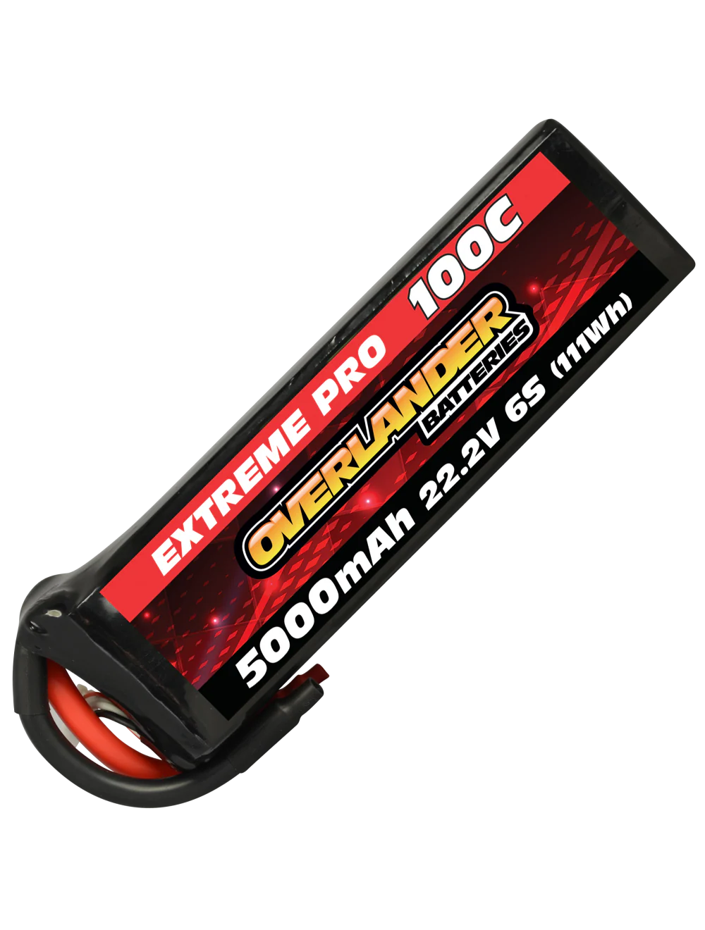 Overlander 5000mAh 22.2V 6S 100C Extreme Pro LiPo Battery - XT90 Connector 3365