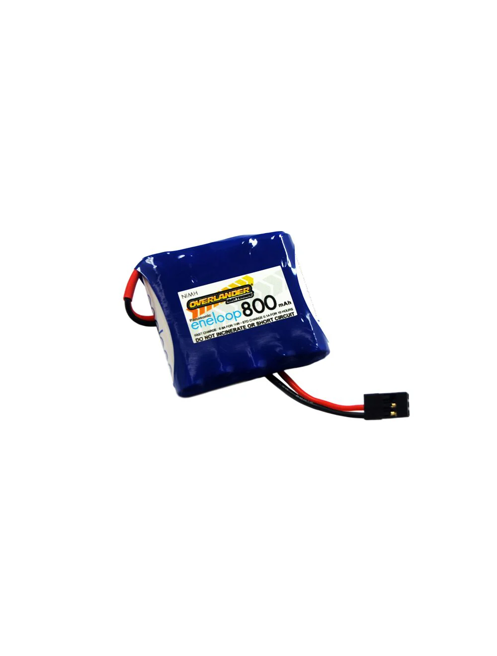 Overlander Panasonic Eneloop AAA 800mAh 6V Flat NiMH Battery - JR Connector 2825