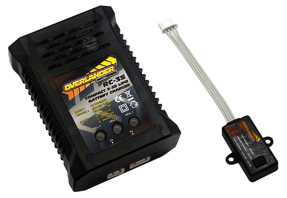 Overlander RC-3S Compact 12W Charger for 2-3S LiPo 2913 - Image 2