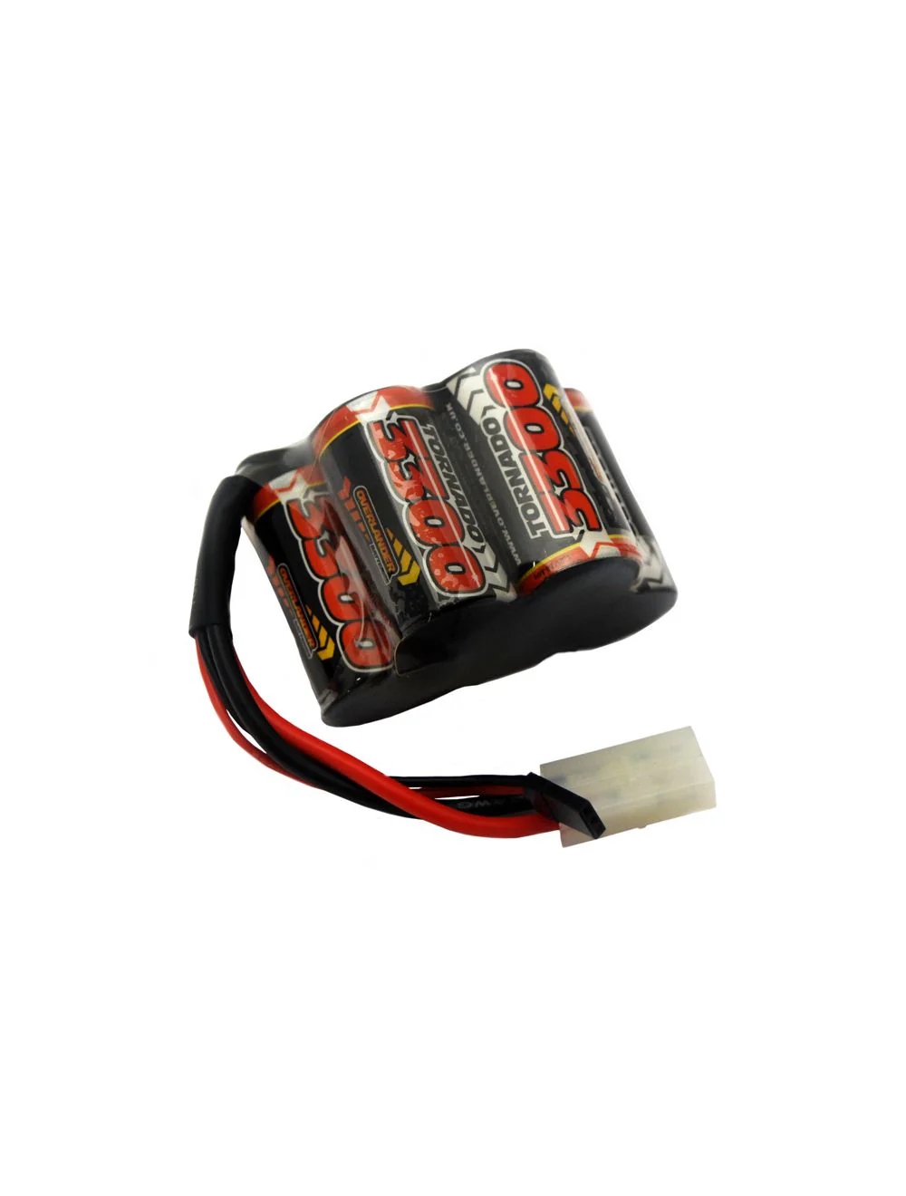 Overlander SubC 3300mAh 6V Hump Premium Sport NiMH Battery - Tamiya & JR Connector 2713